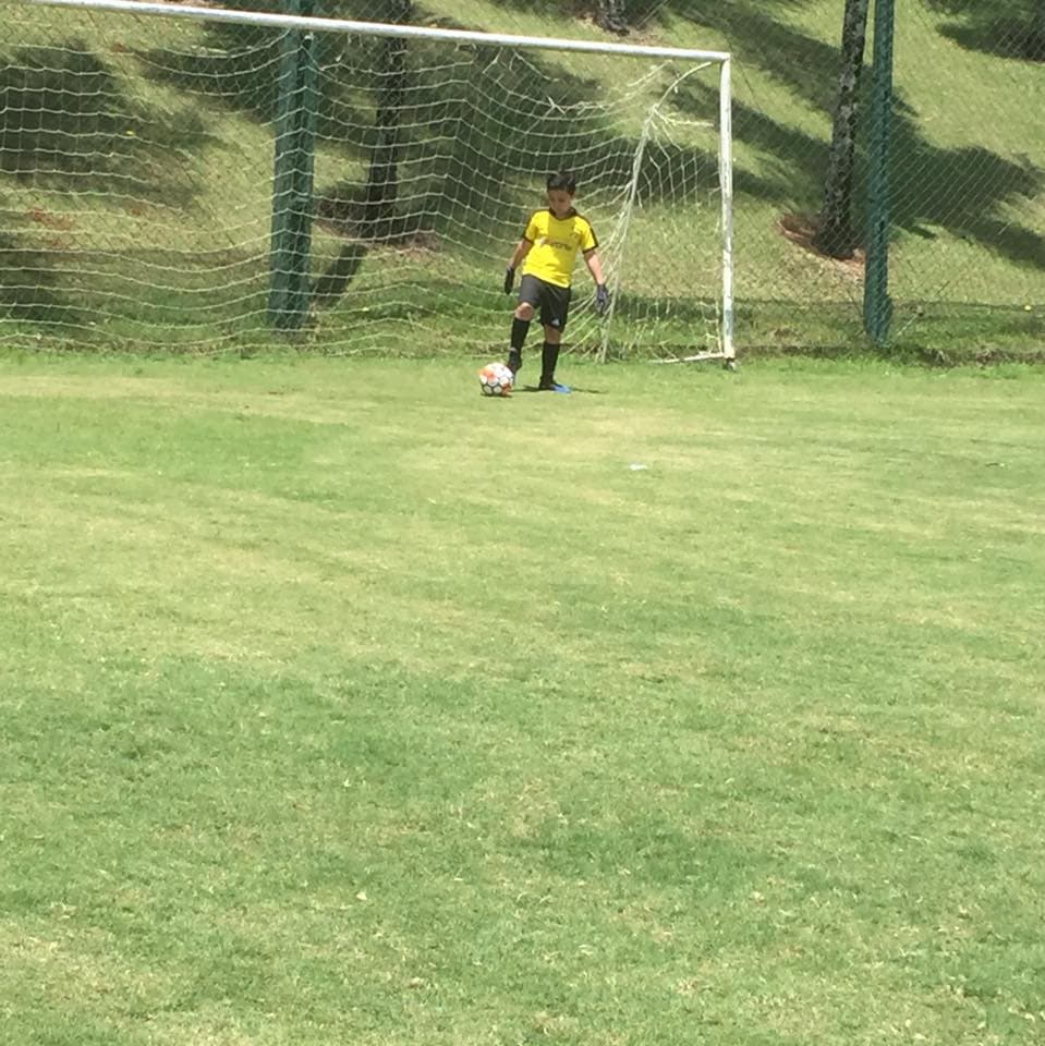 Football game action